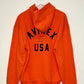 AVIREX Encode OH Hoody (ORANGE/BLACK)