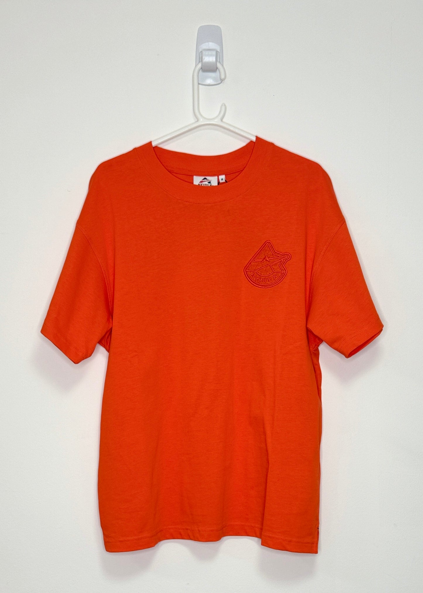 AVIREX Enlist T-Shirt (ORANGE/BLACK)