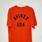 AVIREX Enlist T-Shirt (ORANGE/BLACK)