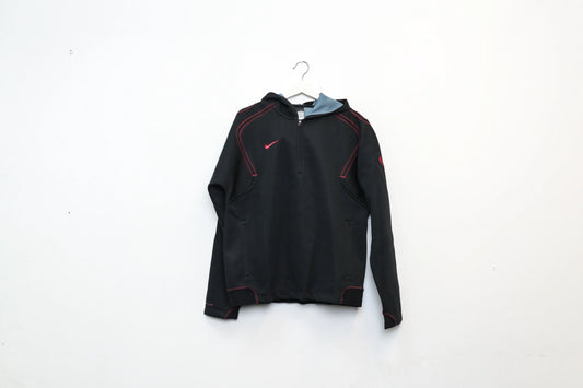 Nike Training Hoodie Black/Red Large