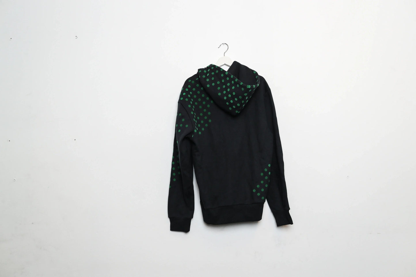 Nike Sportswear Polka Dot Hoodie Black/Green Large