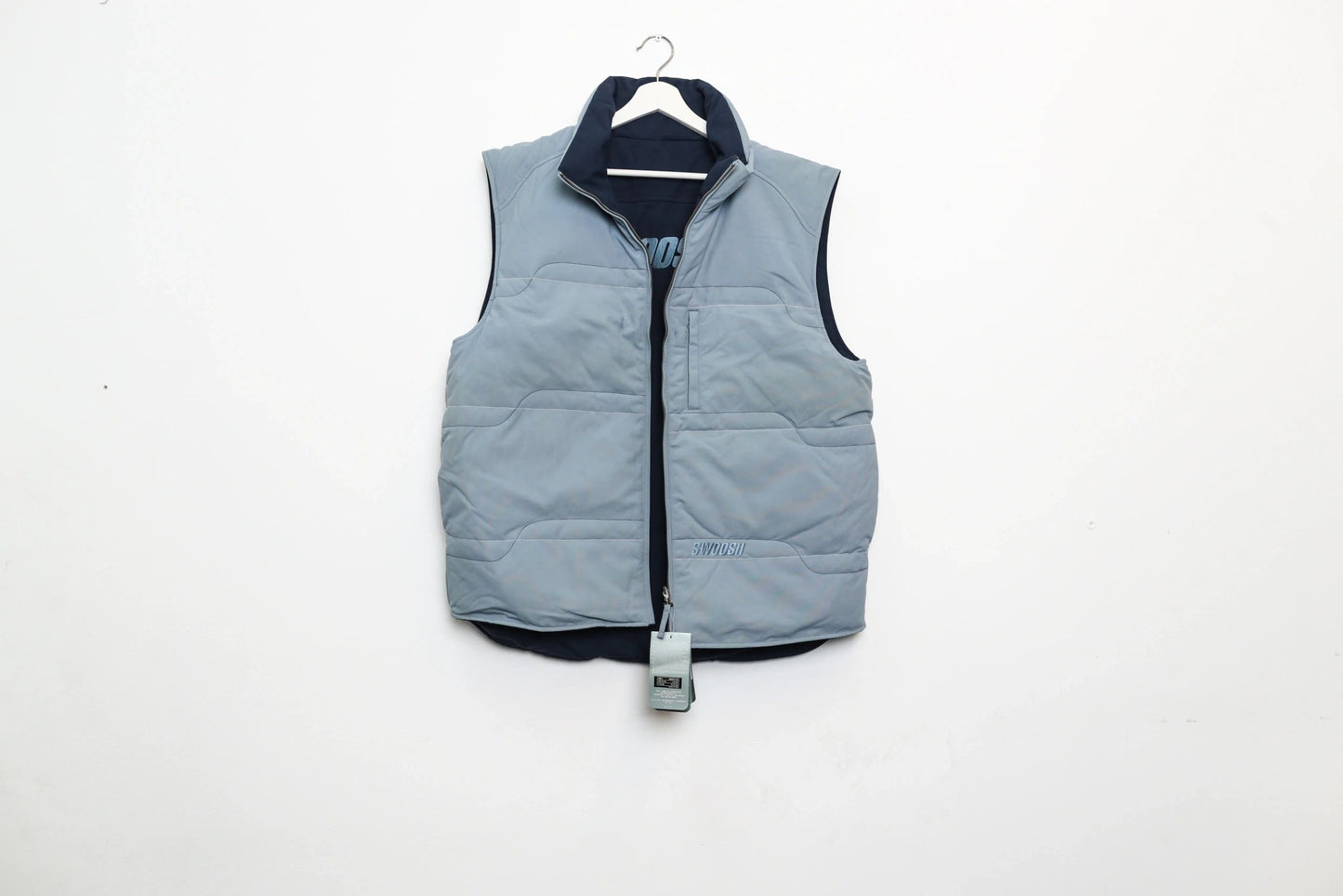 Nike Reversible Gilet Navy/Light Blue Large