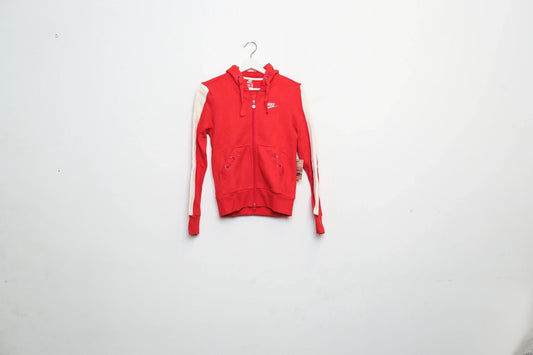 Nike Retro Track Top Red/White Small