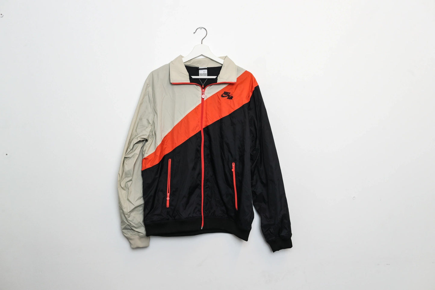 Nike Sportswear Tracktop Black/Orange/Cream Large