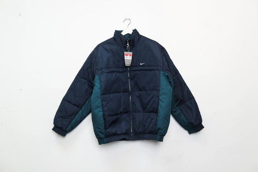 Nike Reversible Jacket Green/Blue Large