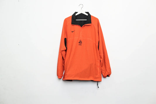 Nike Netherlands Reversible Rugby Track Top Orange/Black X Large